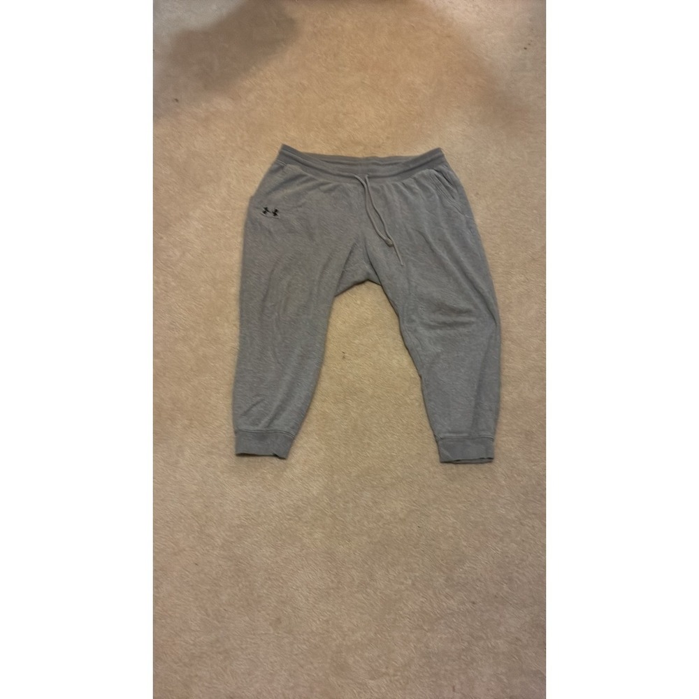 Under Armour Gray Loose Fit Jogger Sweatpants - Men's 2XL